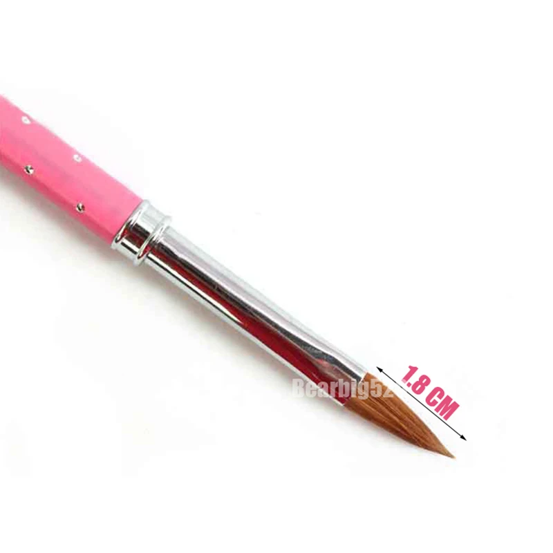 Акриловый УФ-гель для дизайна ногтей кисть-ручка резьбы жидкого порошка DIY