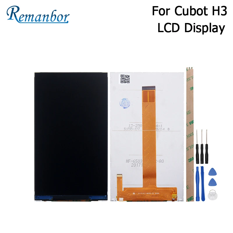 Remanbor для Cubot H3 ЖК дисплей Дисплей 5 0 &quotЭкран ремонту цифровых товаров и Запчасти