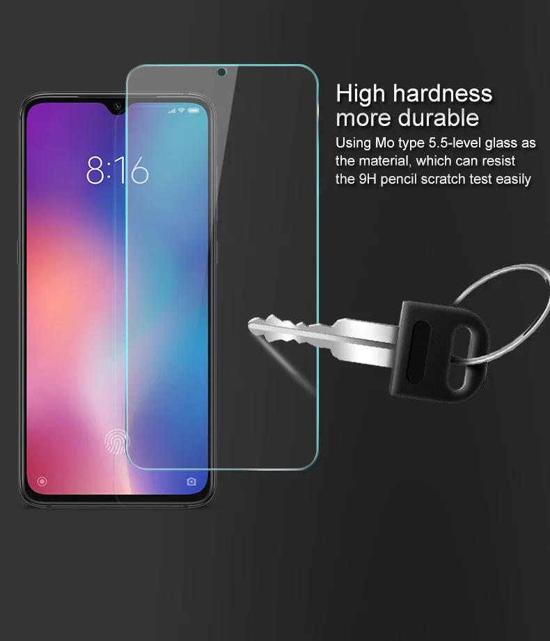 Для Xiao mi 9 mi 9 Pro 5G закалённое стекло IMAK прозрачная Взрывозащищенная защитная пленка для экрана прозрачная защитная пленка для телефона