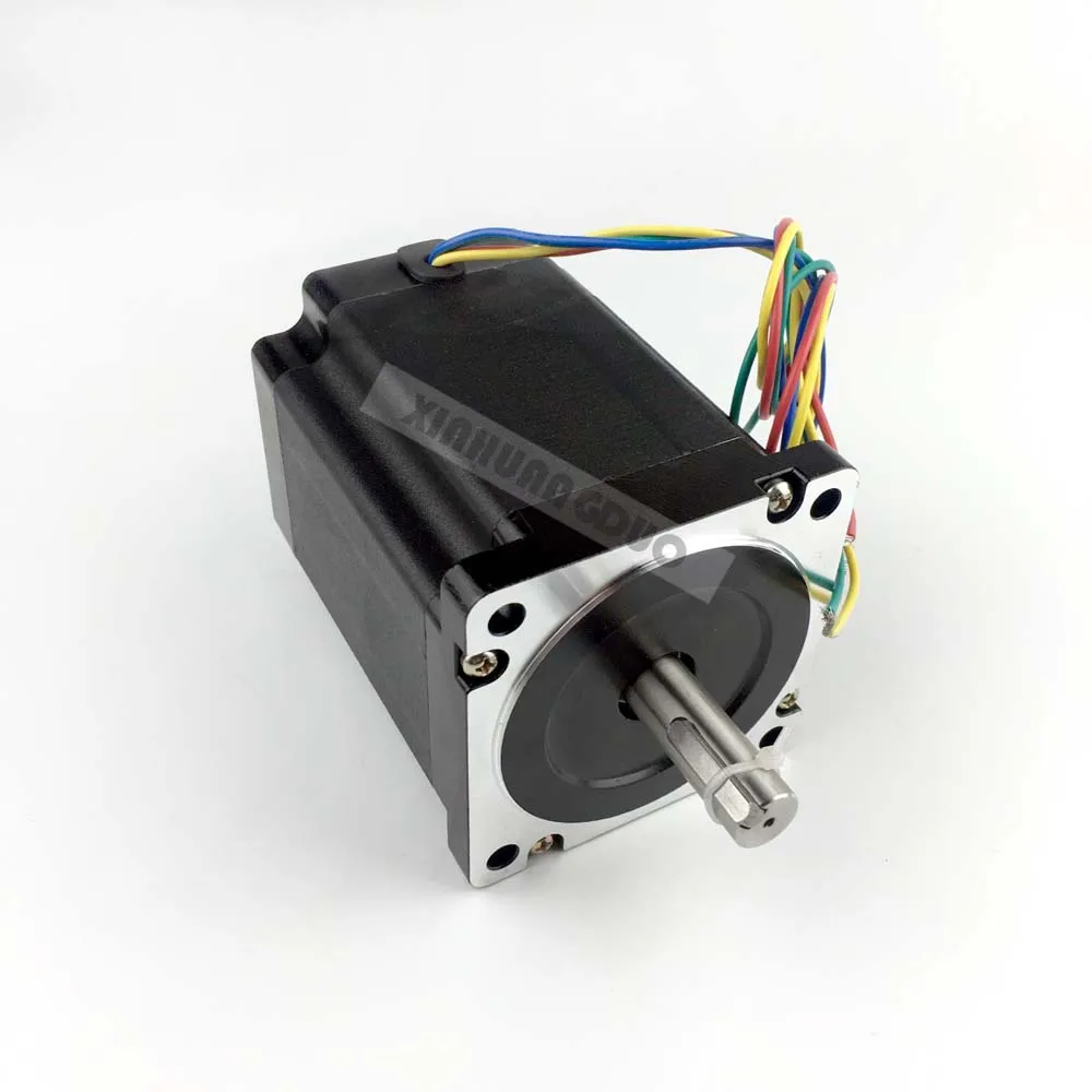 Nema 34 шаговый двигатель 86BYG 114 мм 5A 1230 oz-in шаговый двигатель вал 14 мм для гравировального станка с ЧПУ высокий крутящий момент 34HS4802