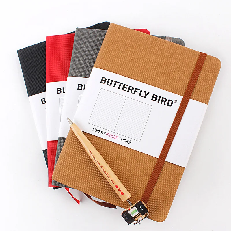 Hard Cover Grid Notebooks Notepad Business Journal