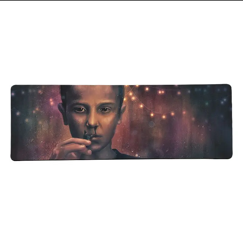 Lock Edge 40X90cm Maiya высокое качество странные вещи геймер игровые коврики коврик для мыши большой коврик для мыши клавиатуры коврик - Цвет: Lock Edge 40X90cm