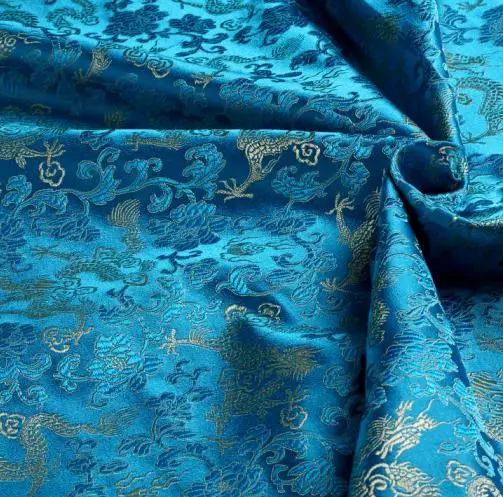 75 см * 100 костюм Чонсам ткань свадебное вечернее платье Сделай Сам из парчовой