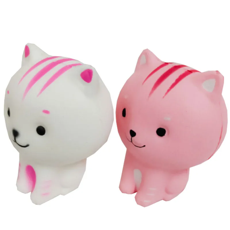 Kawaii с принтом «Котенок» для крем ароматизированный мягкий медленно нарастающее при сжатии, игрушка для снятия стресса в мягкая игрушка забавные трусики детские игрушки для рождественской вечеринки