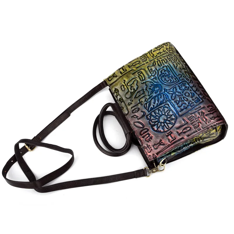 Оригинальная сумка ручной работы из 100% натуральной кожи женские сумки воловьей в