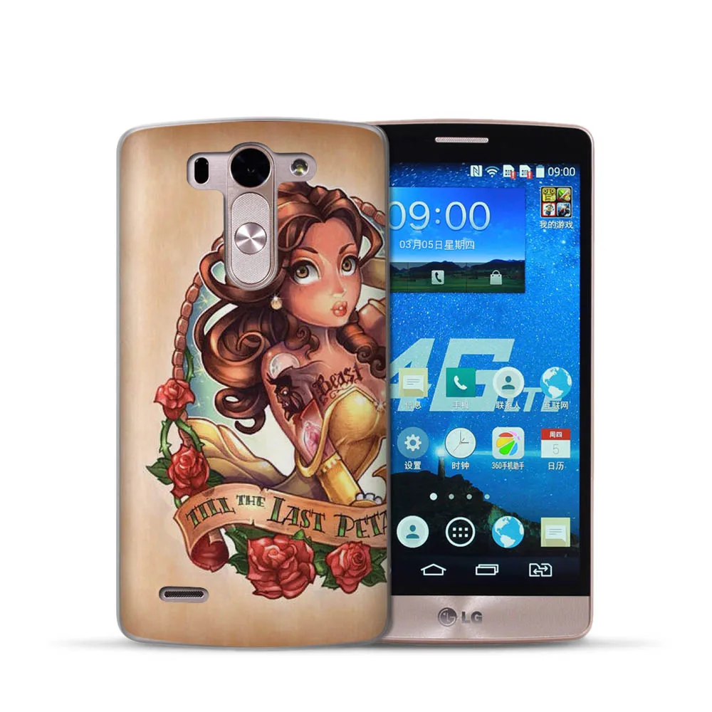 Мягкий чехол из ТПУ для LG G4 G5 G6 Q8 Q6 K8 K7 K10 2017 X Power 2 Princess телефона задняя крышка Fundas