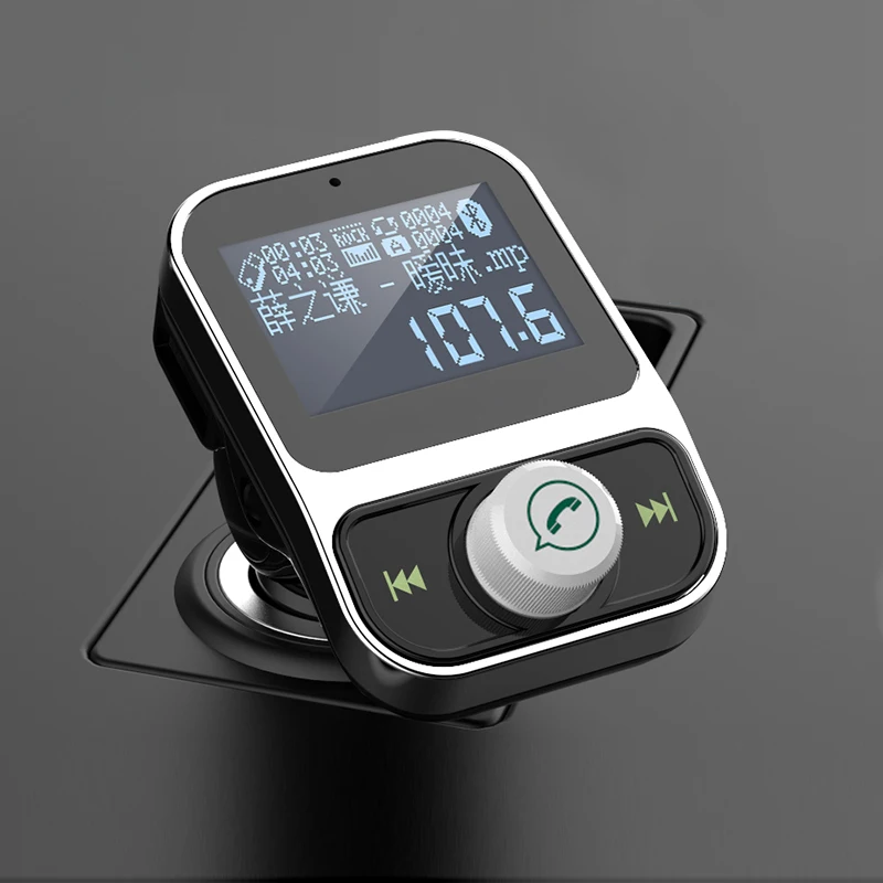 JINSERTA Автомобильный mp3 плеер Bluetooth fm передатчик 2 USB порта автомобильное зарядное