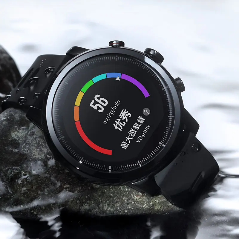 Amazfit Смарт часы Huami Stratos 2 спортивные GPS PPG монитор сердечного ритма 5ATM английская версия|Смарт-часы| |