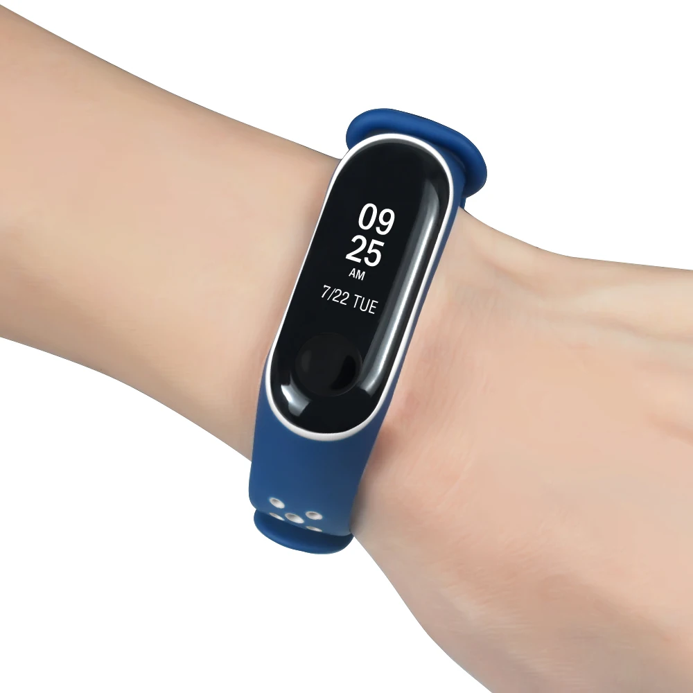 Браслет Mi Band 3 ремешок на запястье часы band3 аксессуары умный спортивный
