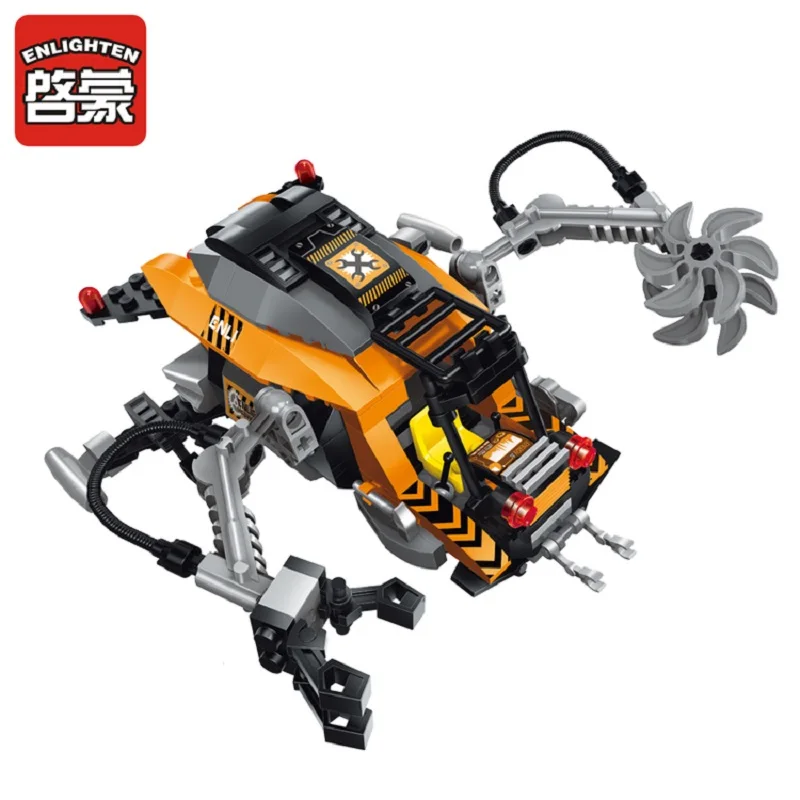 Просветите Космические Приключения 1609 Добычи Корабль Напали 3D Строительные