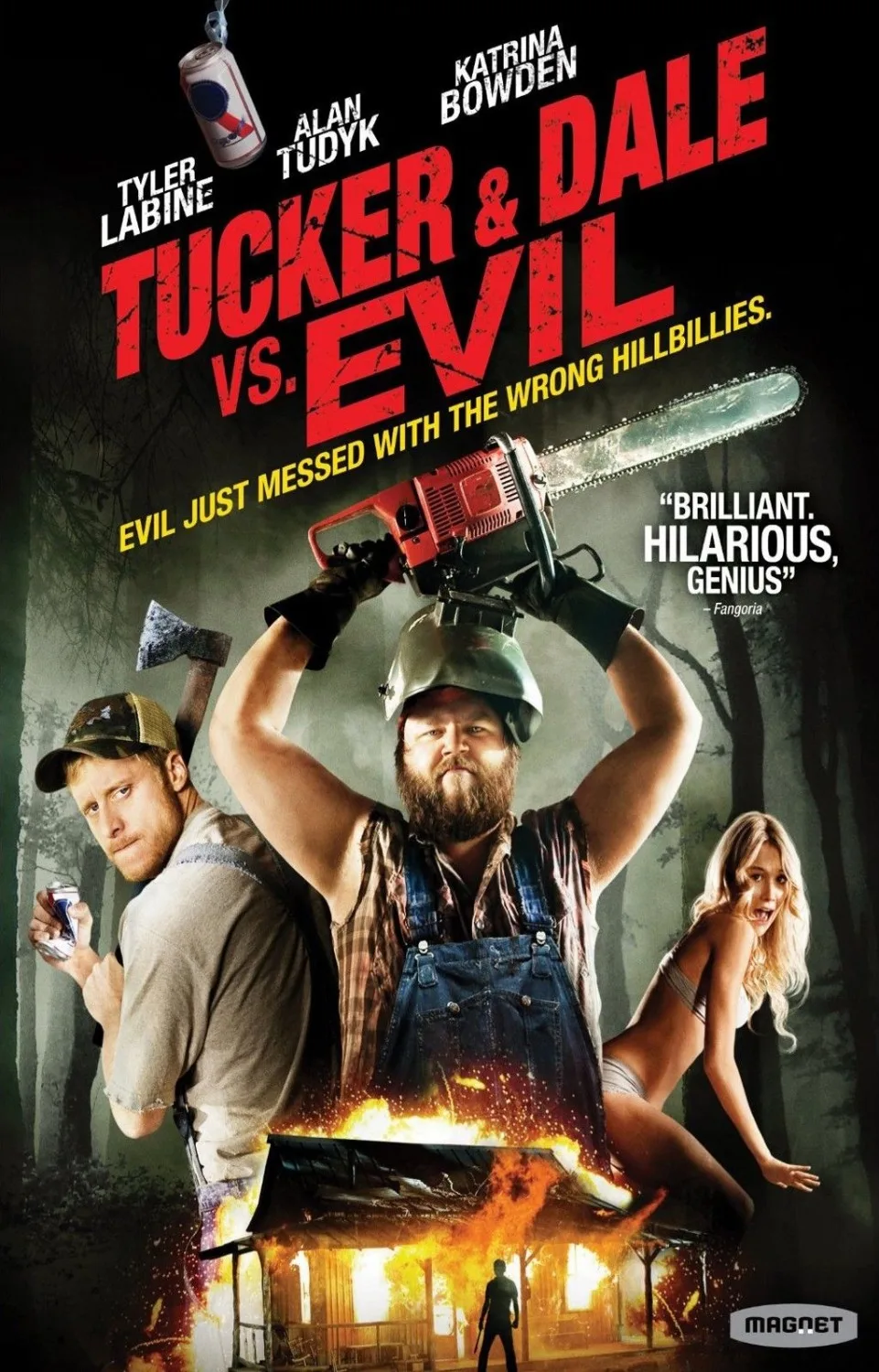 TUCKER AND DALE VS EVIL Movie SILK POSTER Decorative painting 24x36inch | Дом и сад