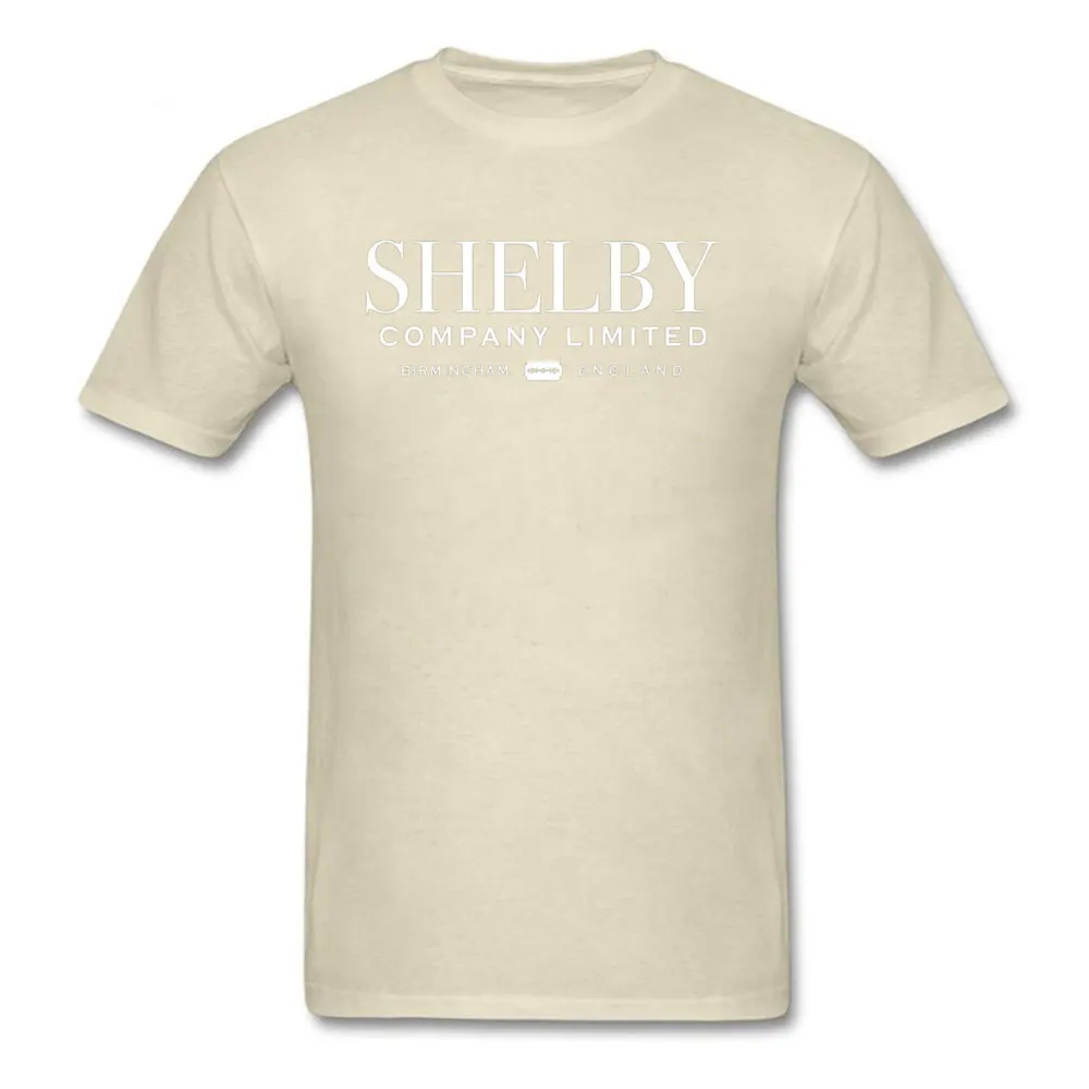 Мужские футболки с надписью Peaky Blinders Shelby Company мужские топы из 100% хлопка черная