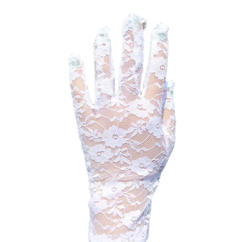 Valink 2017 New Fashion Women's Lace Hollow-Out Gloves Sun Protection Accessories Skid Resistance Pattern Female Hot | Аксессуары