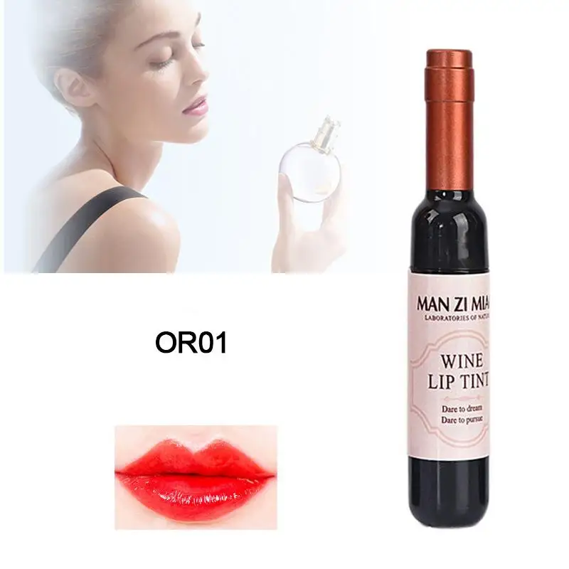 Для увлажнения губ Макияж красное вино оттенок матовый блеск для стойкий