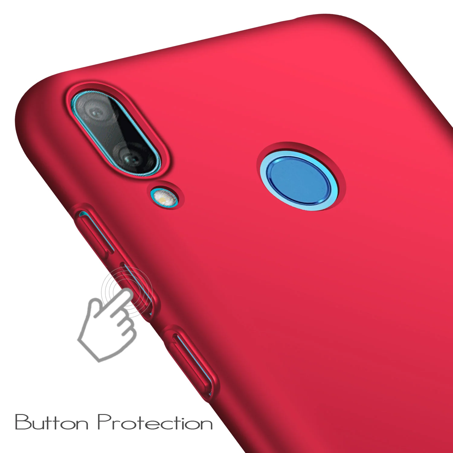 WEFOR Роскошный чехол для телефона huawei Y9 Y7 2019 ультра тонкий из поликарбоната задней