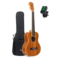 kmise tenor ukulele mahogany ukelele uke 26 inch 18 frets with gig bag tuner aquila string
