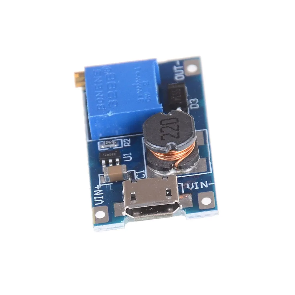 1 шт. MT3608 DC Step Up усилитель конвертера Питание модуль Boost повышающий доска MAX Выход