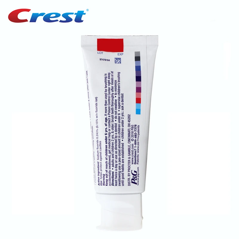 Зубная паста Crest 3D White Advanced для отбеливания зубов гигиена полости рта зубная