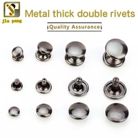 the new 50 setsbatch clothing rivets of metal 15mm diy handmade fashion rivets belt strap shoes pegs of metal package crafts
