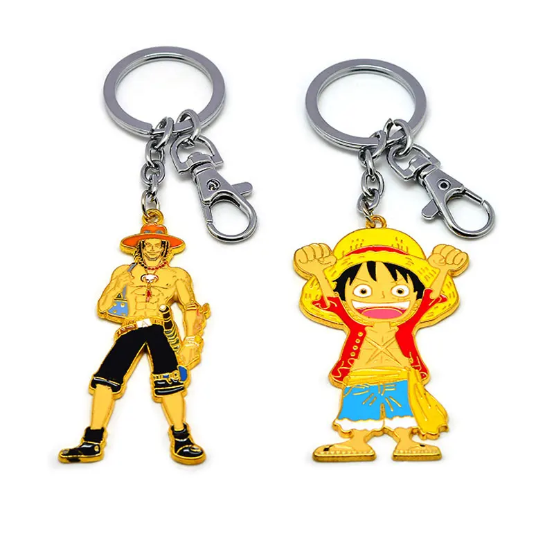 Брелок аниме одна штука Обезьяна D Luffy Portgas Ace брелки для косплея брелок аксессуар