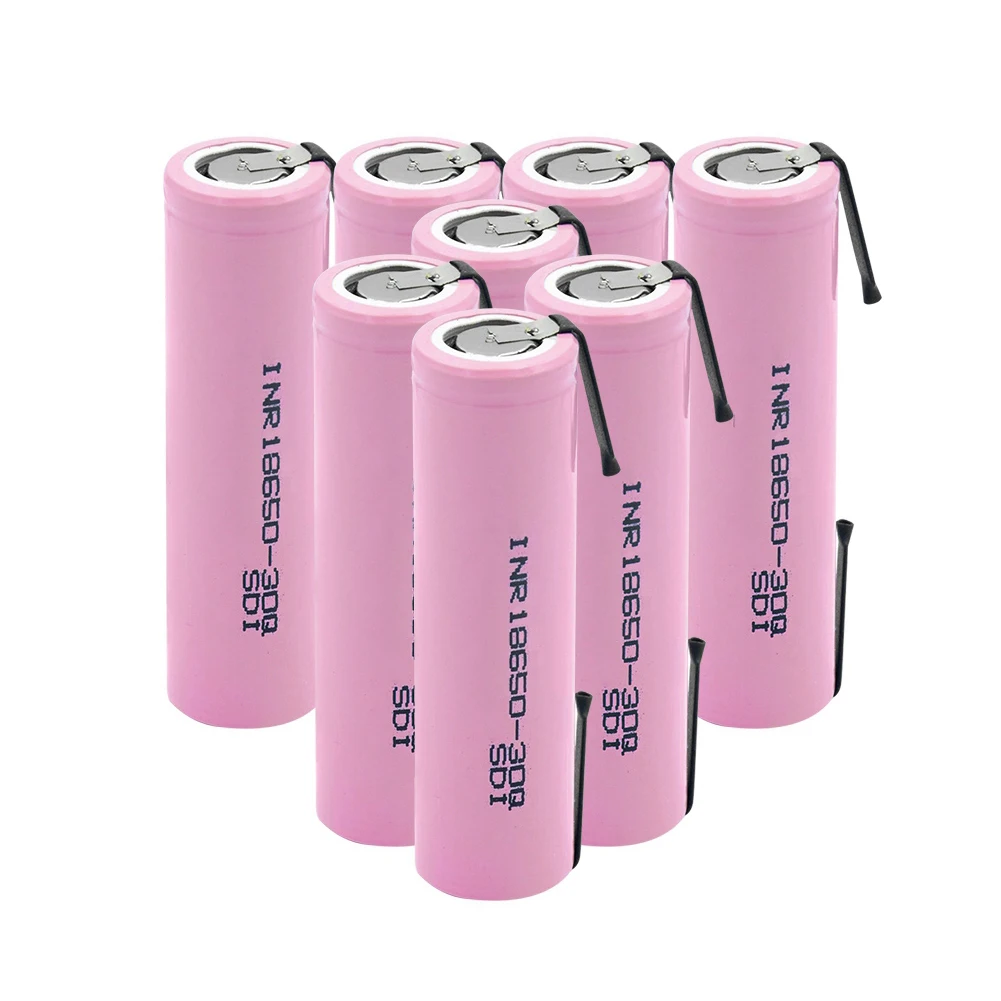 6/8/10 шт. INR 18650-30Q большого потока энергии 20a vape фонарик 3,7 v литиевая батарея inr18650 30q 3000mah перезаряжаемые для игрушек