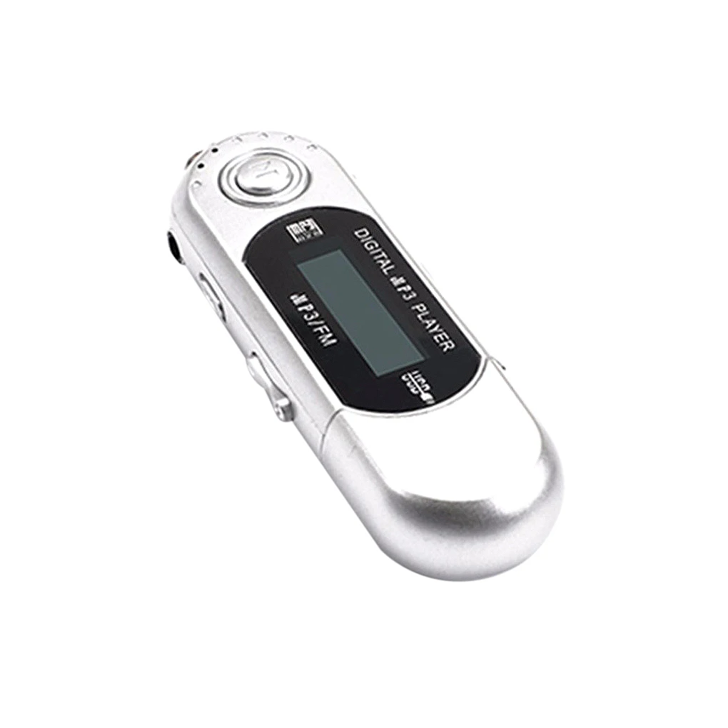 Портативный USB MP3 музыкальный плеер цифровой ЖК-экран Поддержка 32 Гб TF карта и fm-радио с микрофоном черный синий Mp3 плеер