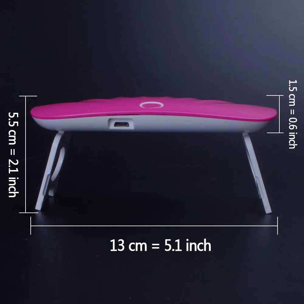 Yinikiz Mini Shell 6W UV Светодиодная лампа для сушки ногтей портативный инструмент