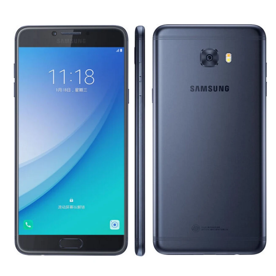 Мобильный телефон samsung Galaxy C7 Pro C7010 4 Гб ОЗУ 64 Гб ПЗУ 5,7 дюймов Snapdragon 626 2,2 ГГц Восьмиядерный Android телефон
