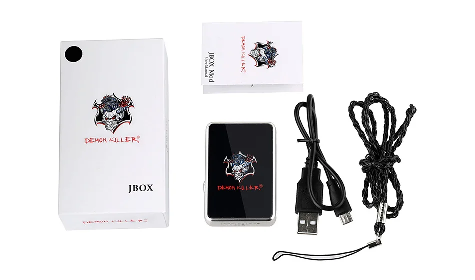JBOX мод Demon Killer со встроенным аккумулятором 420 мАч и 4 Светодиодный индикатор подходит для Jul электронная сигарета картридж Vape электронная сигарета