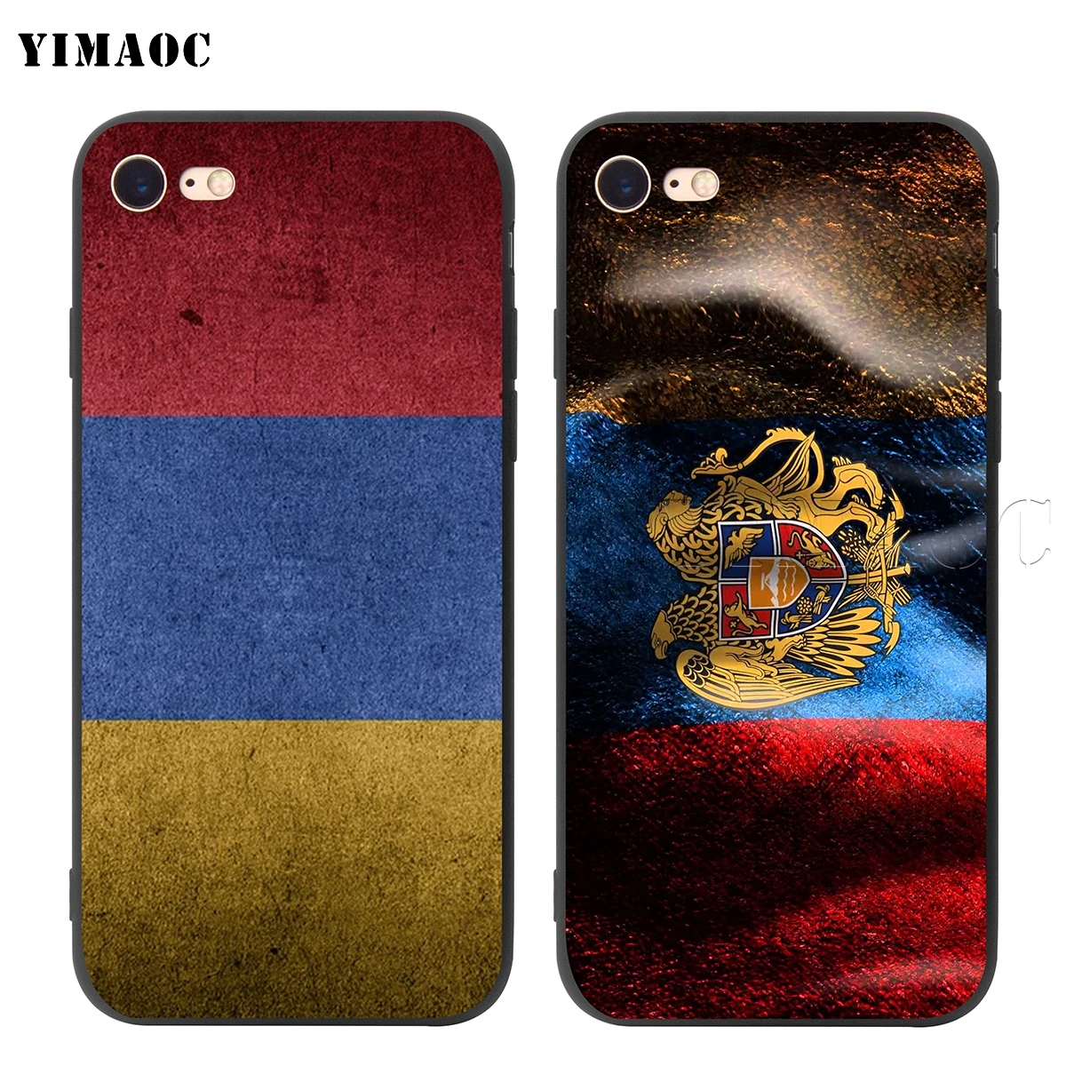 Силиконовый мягкий чехол с флагом армян для iPhone 11 Pro XS Max XR X 8 7 6 6S Plus 5 5S SE
