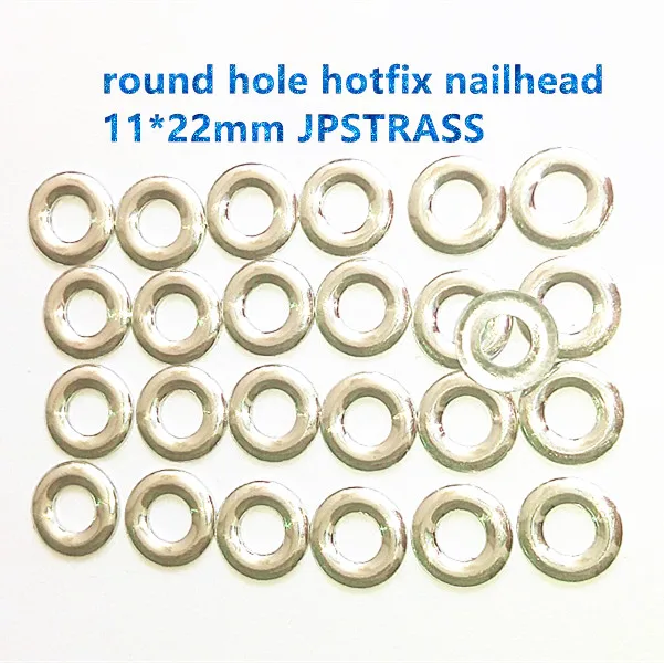 Новое поступление одежды nailheads Горячая фиксация круглая с отверстием серебряный