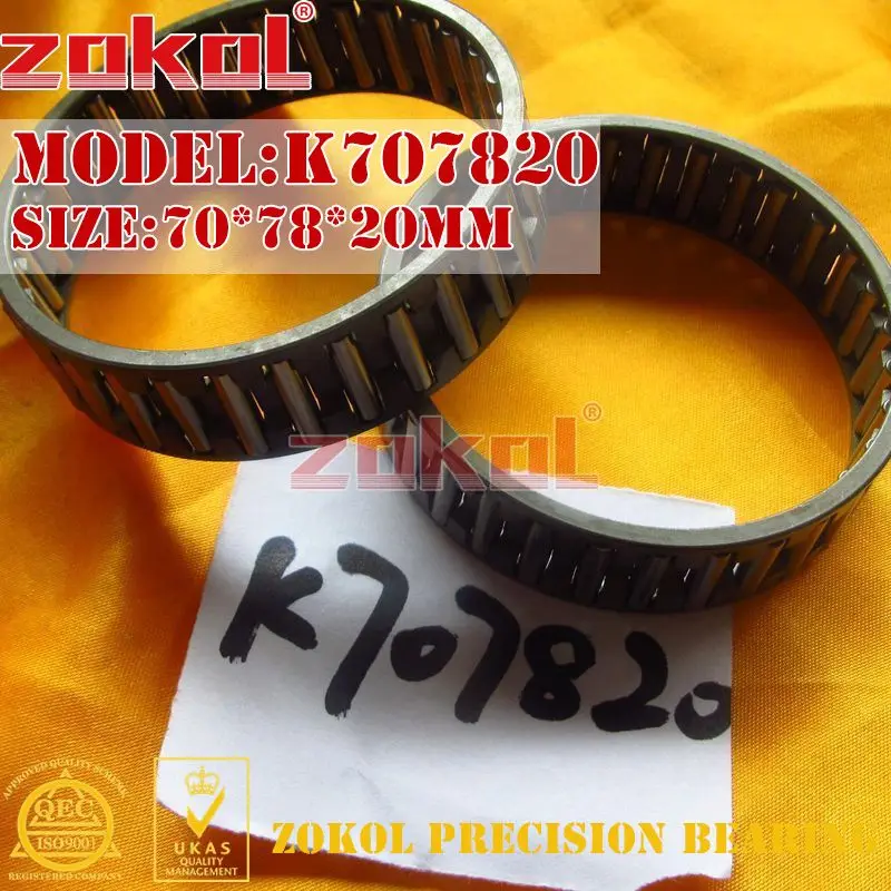 ZOKOL K657020 K657030 K707820 K707830 K758120 игольчатый роликовый подшипник компоненты корпуса