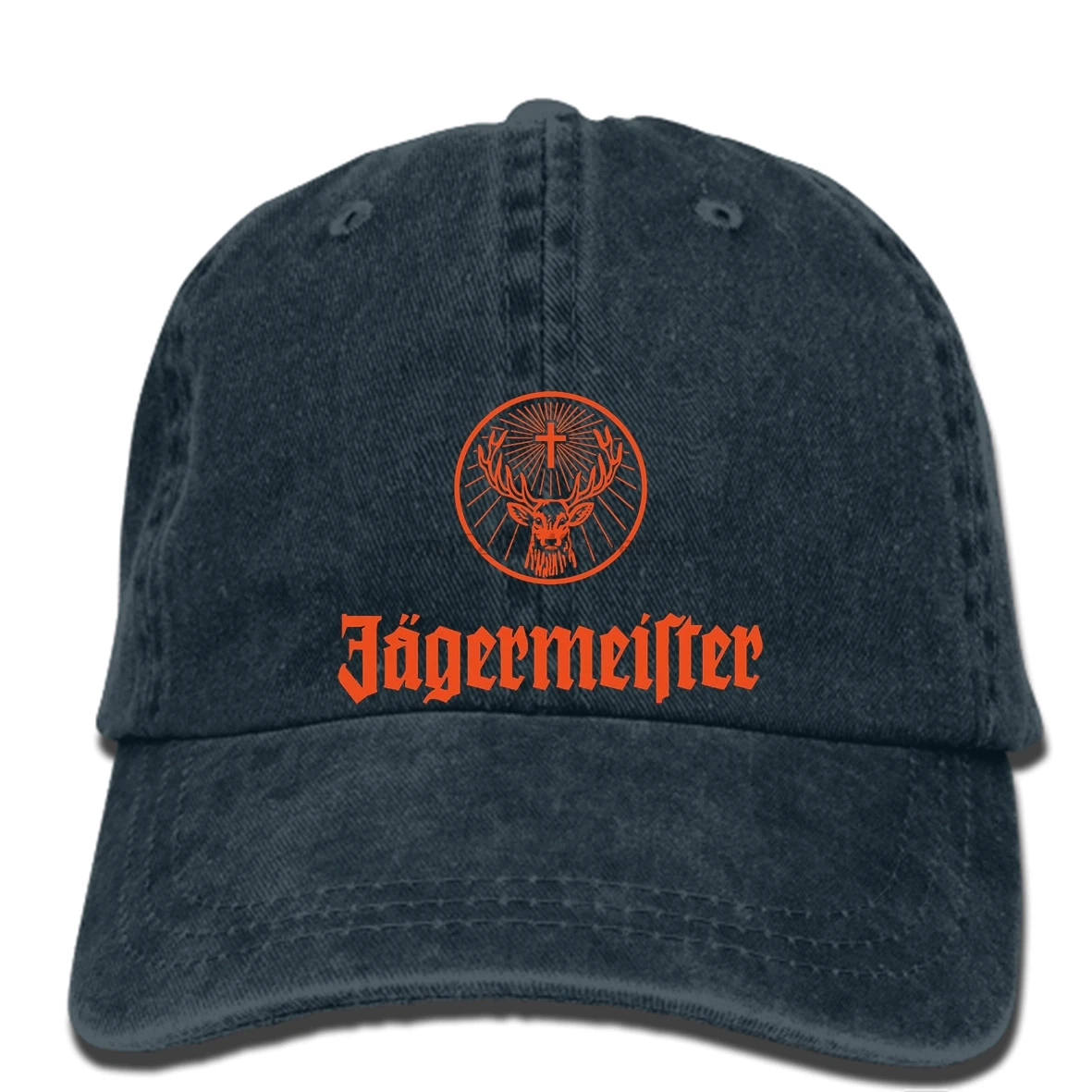 Хип хоп бейсболки Jagermeister немецкий логотип мужская и черная шляпа Новая мода от