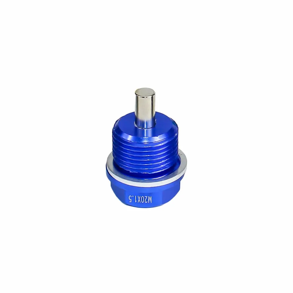 M20* P1.5MM Магнитная дренажная масляная пробка алюминиевый болт/сливная пробка для масла для всех других транспортных средств с резьбой 20x1,5