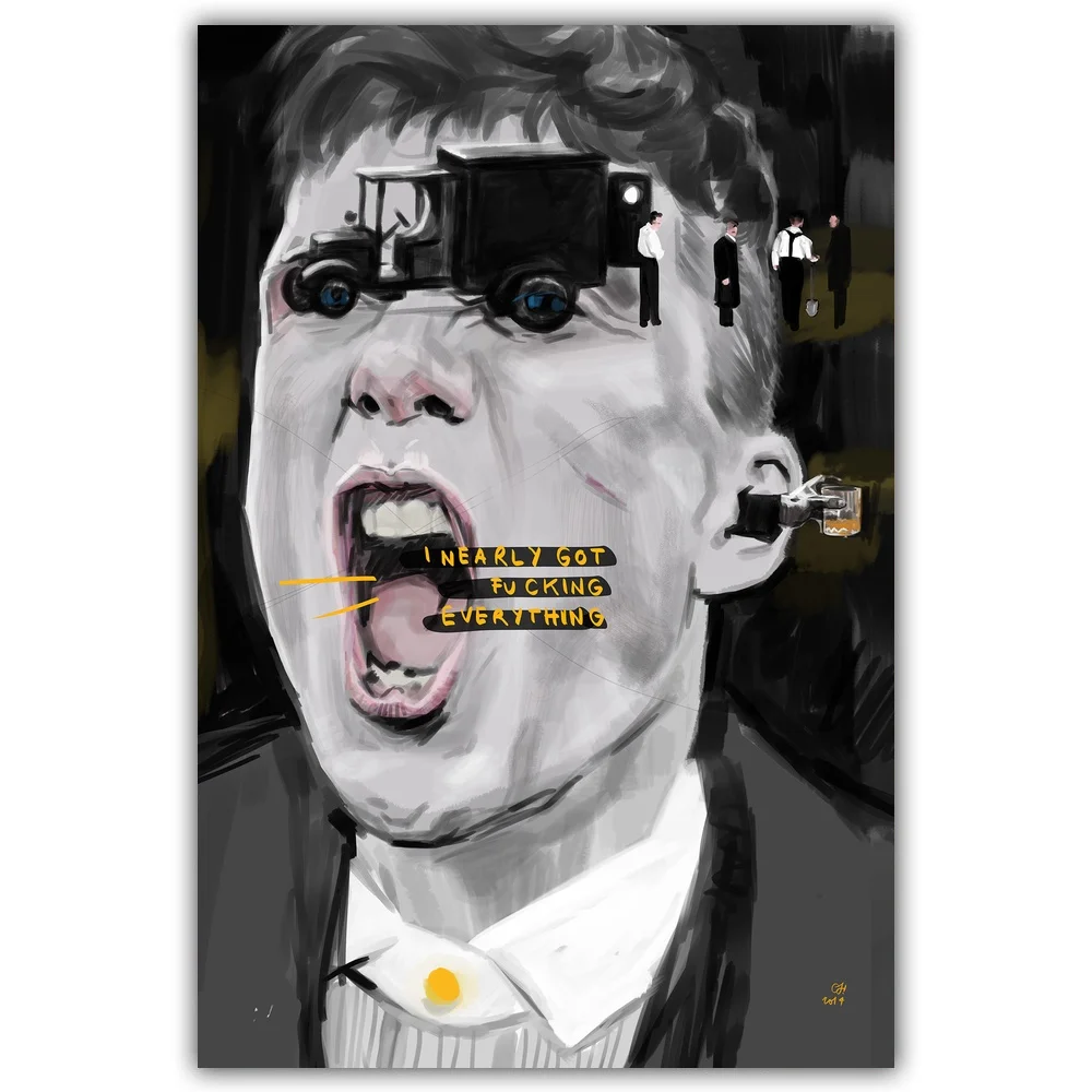 11 Peaky Blinders Кино ТВ стены Искусство Настенный декор шелковые принты художественные плакаты, постеры для гостиной без рамки - Цвет: 11