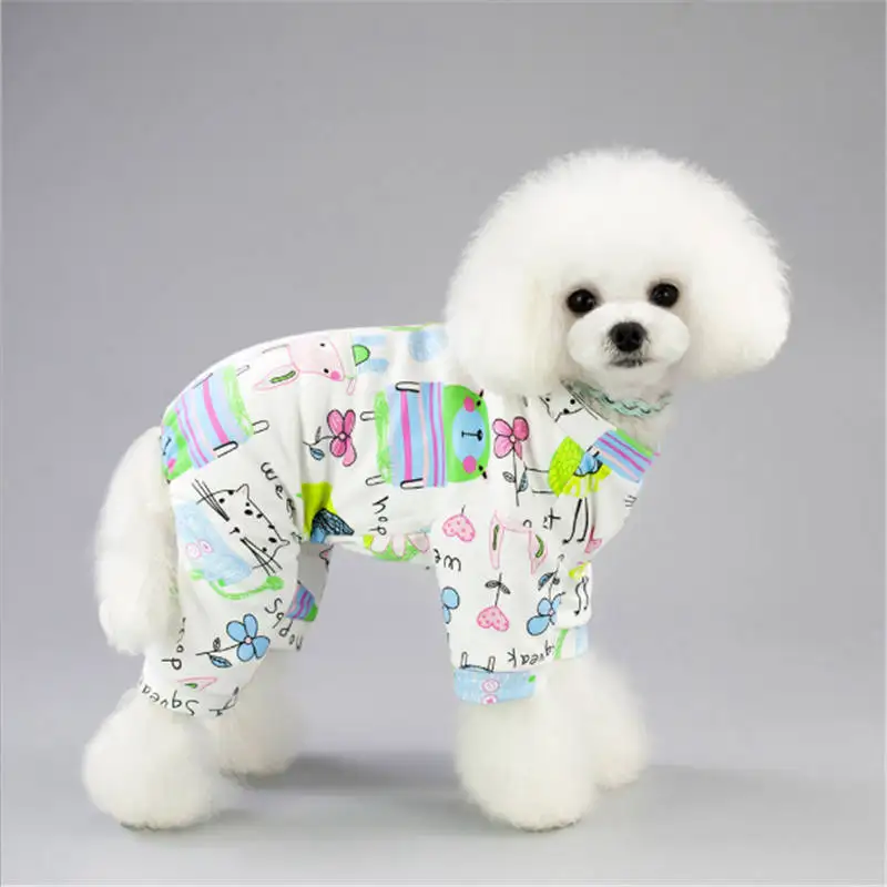 Летняя одежда для собак Комбинезоны комбинезон костюм маленькой собачки щенков