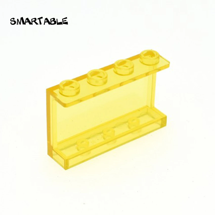 Smartable оконная рама 1x4x2 прозрачные детали строительные блоки сделай сам игрушки