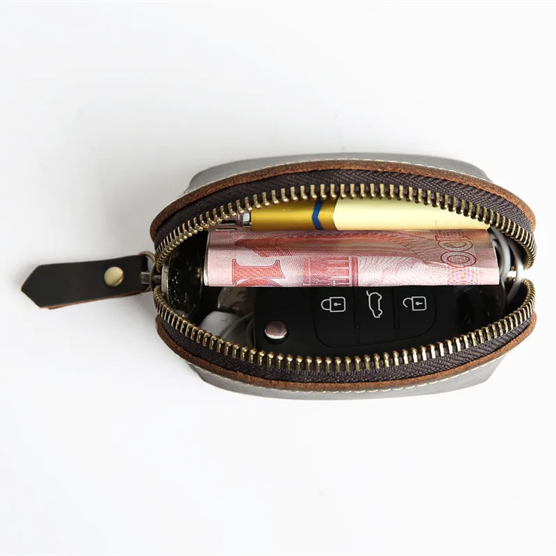 Кошелек LEACOOL из натуральной кожи женский и мужской дизайнерский маленький мешок