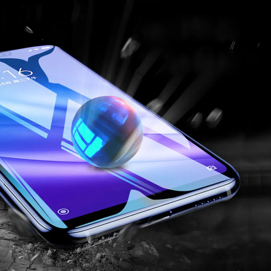 Защитное стекло для Xiao mi A2 облегченное закаленное Xiaomi 9 8 Lite Pocophone F1 6 Glas Защитная