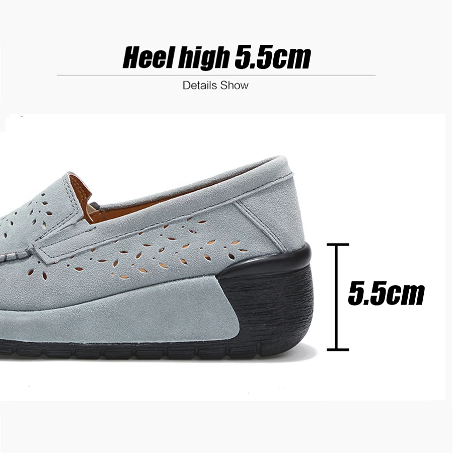 Женские кроссовки на толстой подошве TKN замшевые с резным узором платформе 558-2