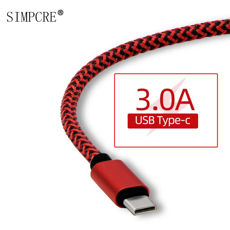 CIMPCRE USB Type C кабель для мобильного телефона Быстрая зарядка Type-C устройств |