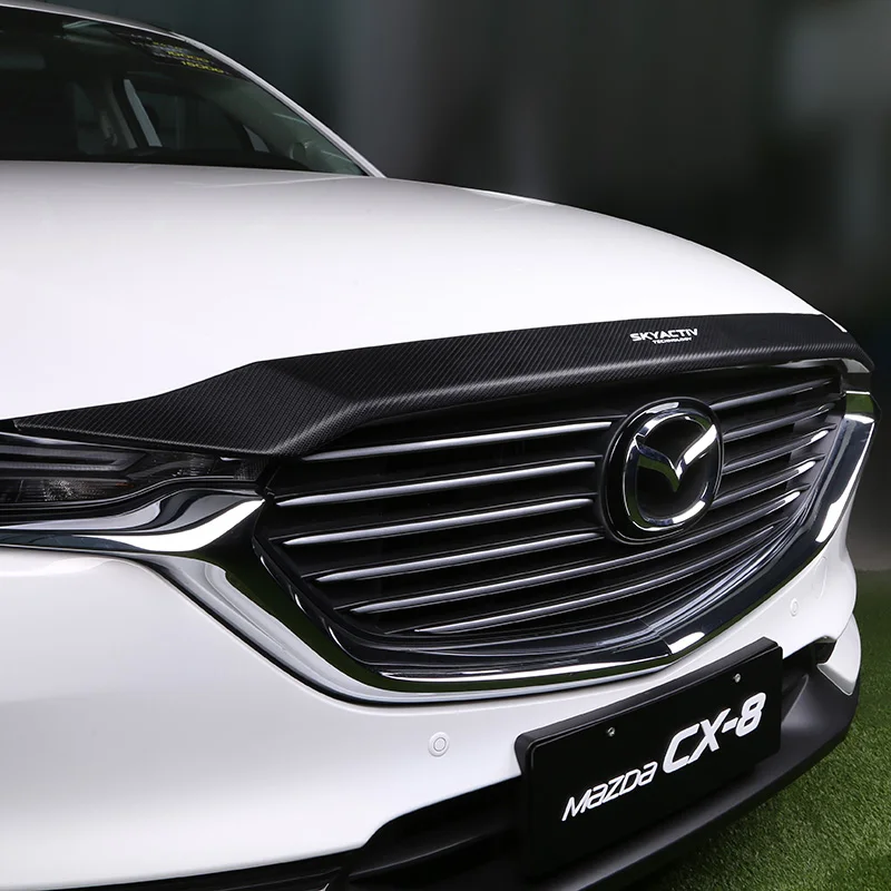 Подходит для Mazda cx 8 переоборудованный корпус из углеродного волокна кожа