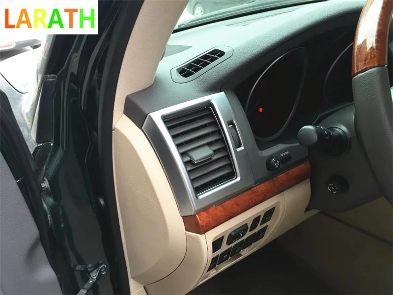 Для Toyota Land Cruiser LC200 2008 2016 ABS хромированный Автомобильный интерьер кондиционера