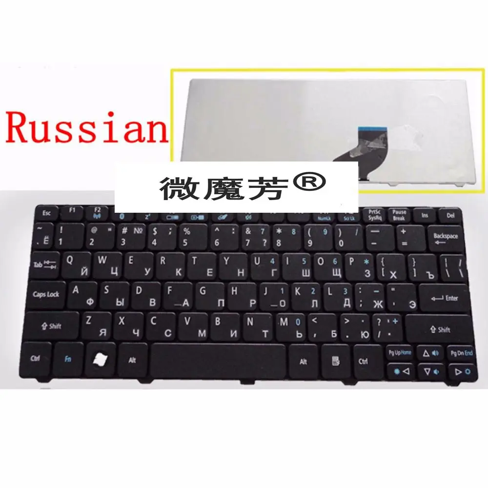 Русская клавиатура для ACER Gateway Mini LT21 LT25 LT27 LT28 LT2100 LT32 Packard Bell Dot SPT SE 723 SE2 S-E3 S E2 SE3 RU |
