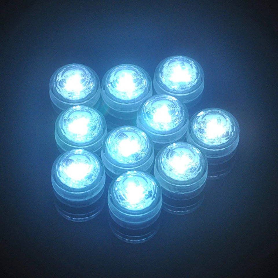 Xsky RGB погружной светодиодный подводный светильник, водонепроницаемый светильник для бассейна, светильник s для вазы, свадебная Праздничная декоративная лампа