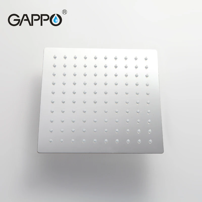 Высококачественная насадка для душа Gappo G28 из нержавеющей стали 304 200*200 мм