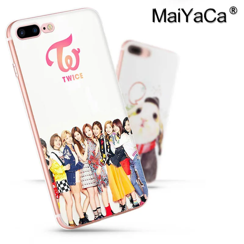 MaiYaCa TWICE Kpop Twice Mina Momo DIY Phone Accessories Case for iPhone 8 7 6 6S Plus X 5 5S SE 11pro case Cover | Мобильные