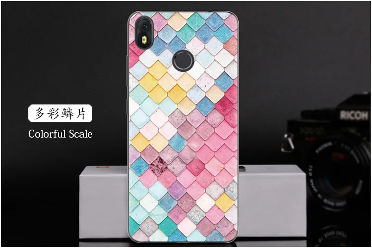 For Infinix Hot S3 X573 Phone Case 5.65 inch Thin Soft TPU Back Cover Cases Flower Pink Rose Flamingo Husky Unicorn Pattern |