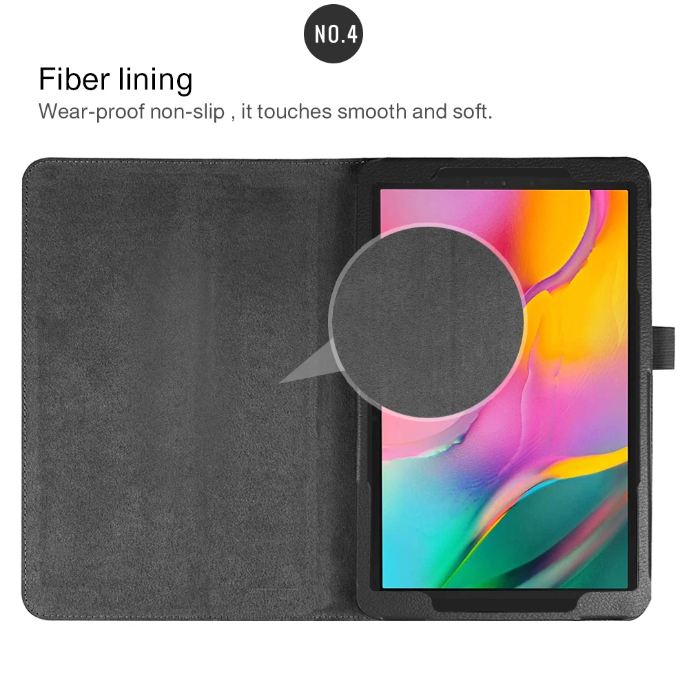 Чехол книжка с подставкой для Samsung Galaxy Tab A чехол планшета 2019 10 1 дюйма защитный