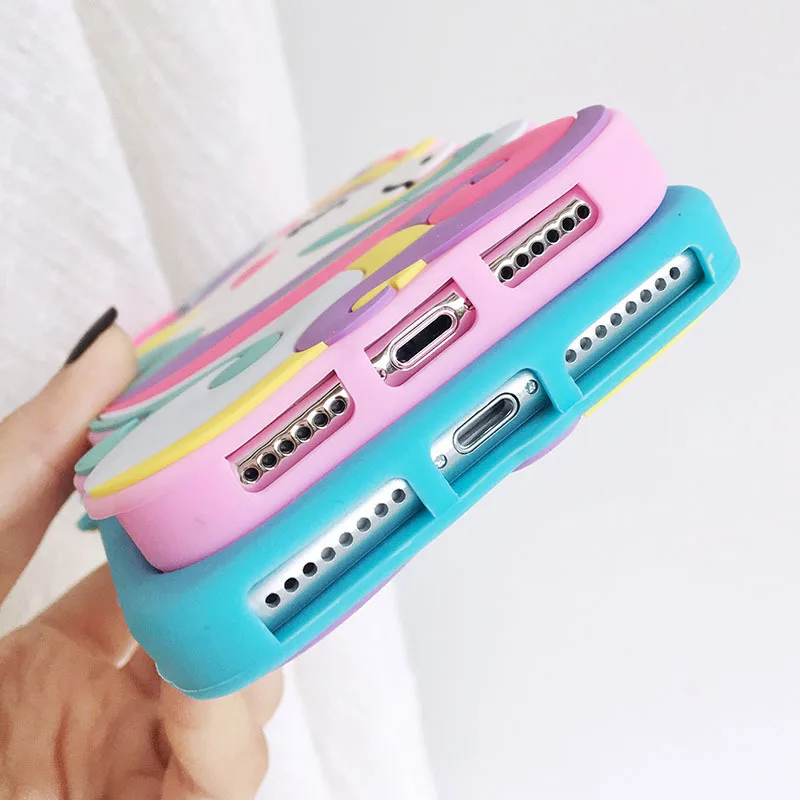 Чехол Rainbow Horse для IPhone X 8/8 Plus 7 7 Plus 6 6 S 6 S Plus задняя крышка Бампер Защитный ковер